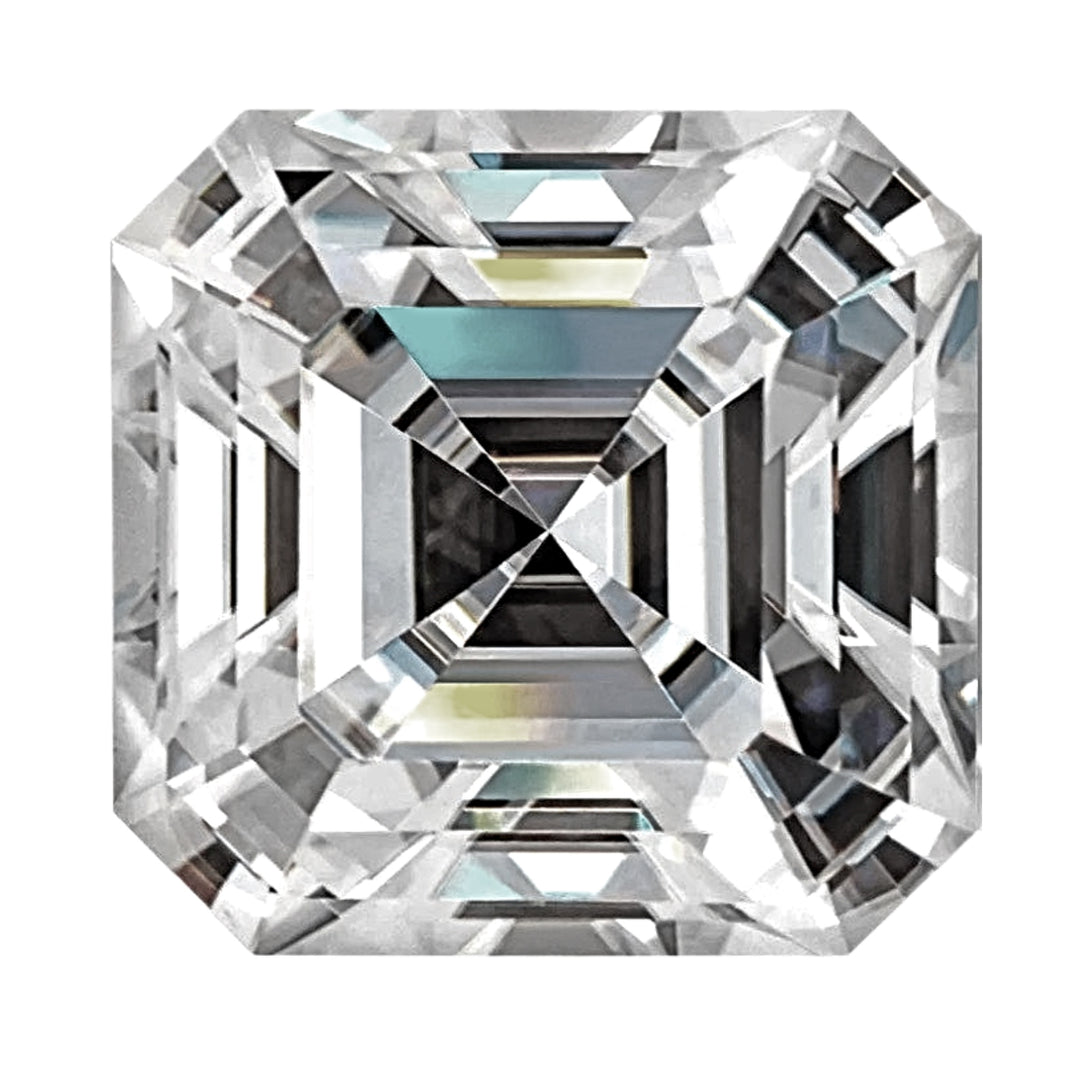 KIOKORI Lab Grown Calibrated Asscher cut Diamond - 0.05, 0.10, 0.15 Carat  VS1/F Clarity Color - 1, 2, 5 and 10 Pcs