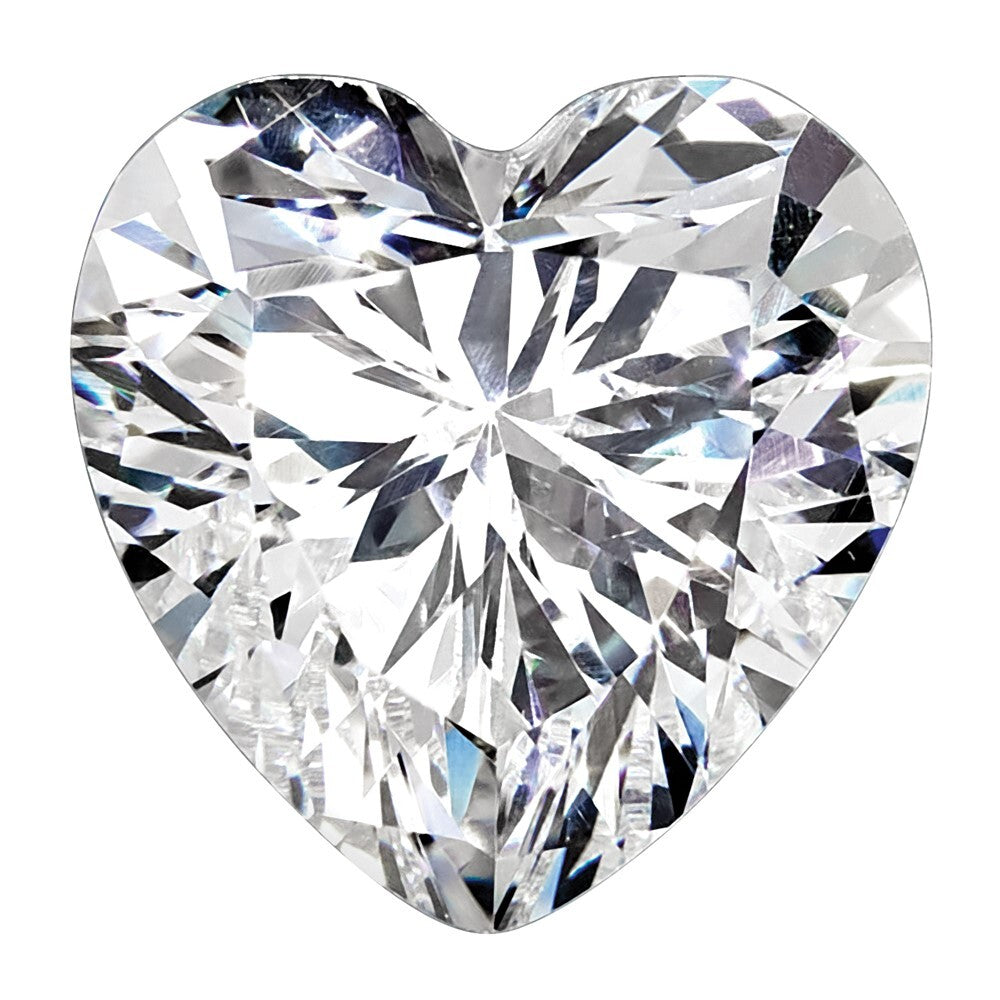 Lab Grown Calibrated Heart Shape Diamond 0.10 - 0.15 Carat VS1/F Clarity Color - 1, 2, 5 and 10 Pcs