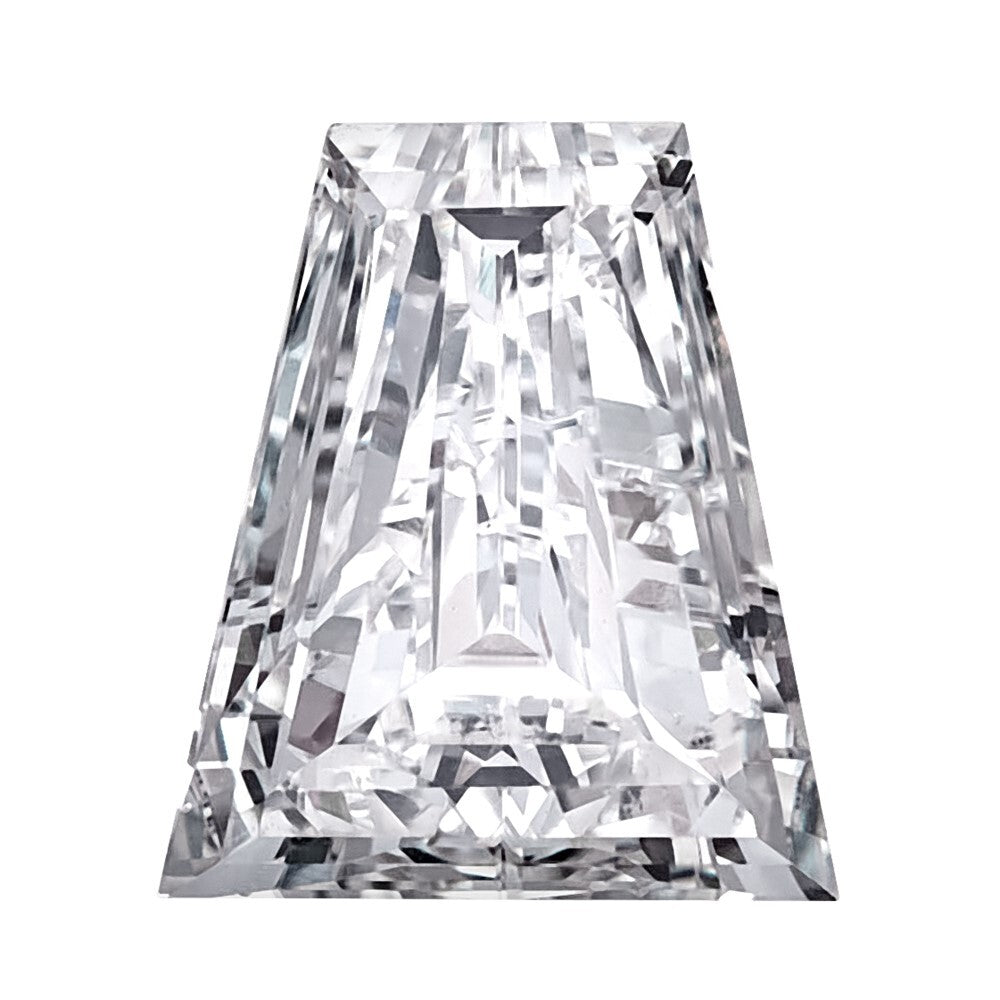 Lab Grown Special Cuts - Trapezoid, Half Moon, Triangle, Cadillac, Keystone Shapes  - Premium Melee for Designers & Jewelers 0.15 Carat VS1/F Clarity Color