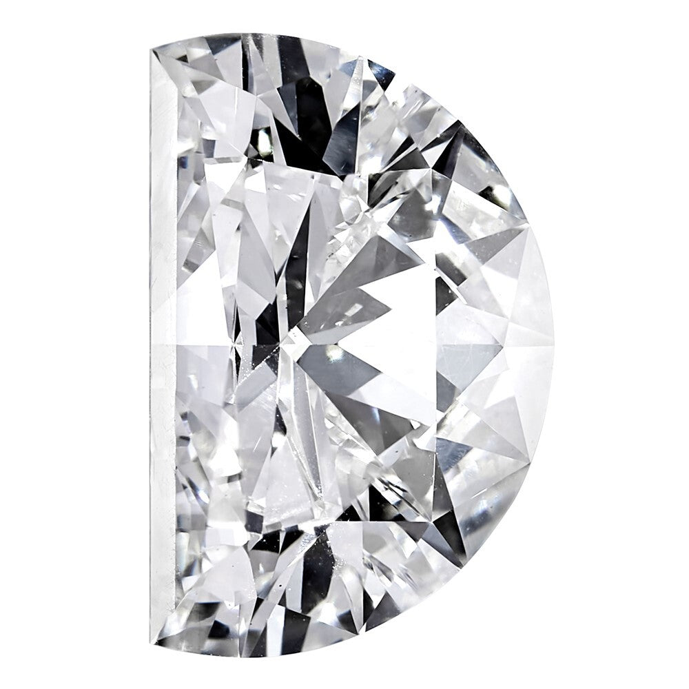 Lab Grown Diamond Half Moon Shape in Calibrated sizes - Premium Melee for Designers & Jewelers 0.20 - 0.50 Carat VS1/F Clarity Color