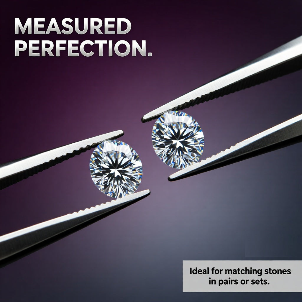 Lab Grown Diamond Straight Baguette Cut in Calibrated sizes - Premium Melee for Designers & Jewelers 0.20 to 0.25 Carat VS1/F Clarity Color
