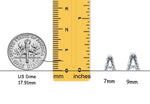 Load image into Gallery viewer, Certified Lab Grown Diamonds in A - Z Initial Letters VS1/VS2 D-E-F Size 7mm
