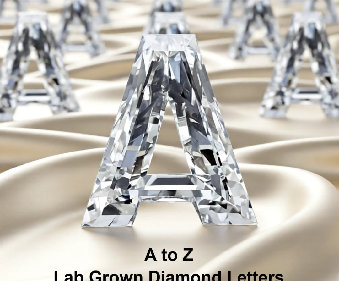 Certified Lab Grown Diamonds in A - Z Initial Letters VS1/VS2 D-E-F Size 7mm