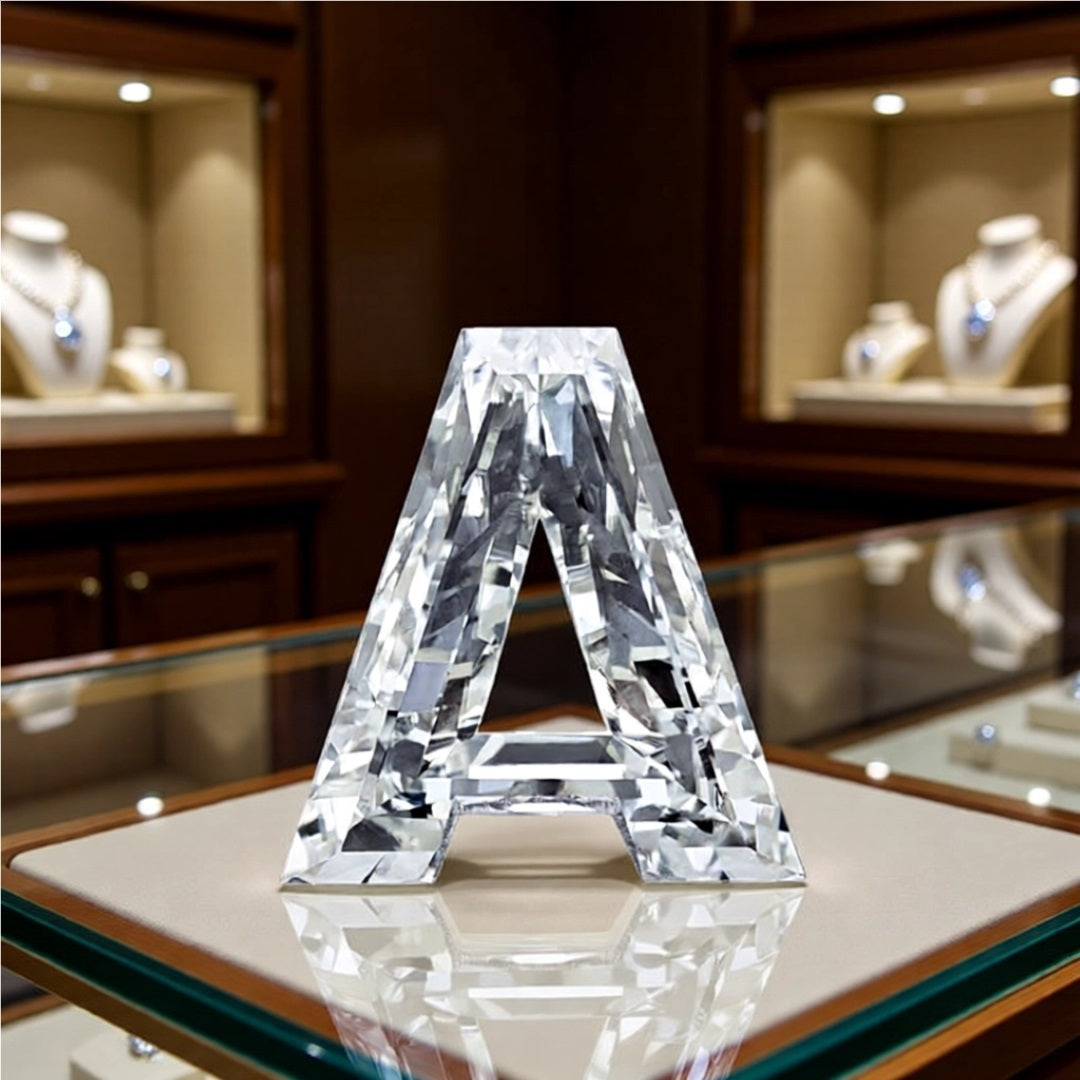 Certified Lab Grown Diamonds in A - Z Initial Letters VS1/VS2 D-E-F Size 7mm
