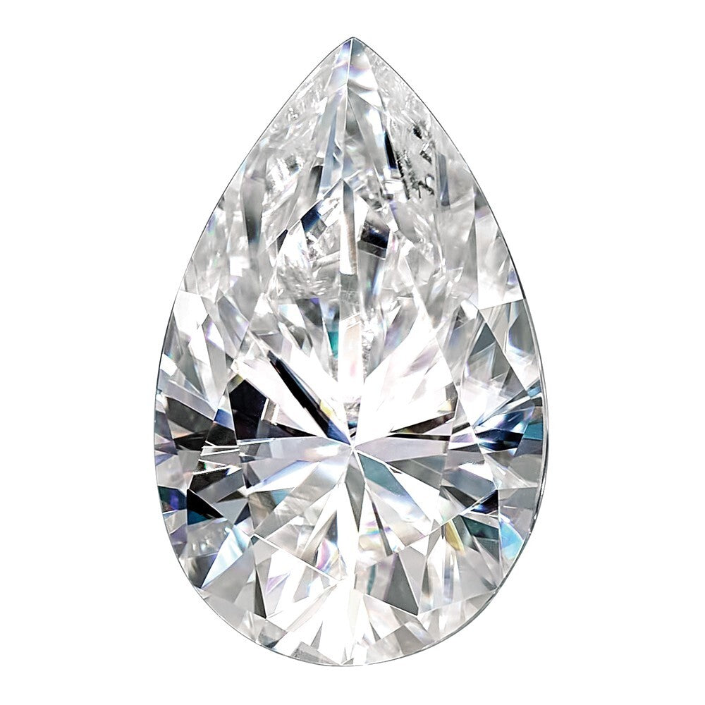 Lab Grown Diamond Pear Shape in sizes - Premium Melee for Designers & Jewelers 0.20 to 3 Carat VS2-SI1/G Clarity Color