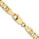Load image into Gallery viewer, 14K Yellow Gold 4.5mm Open Concave Curb Chain
