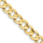 Load image into Gallery viewer, 14K Yellow Gold 8.5mm Open Concave Curb Chain
