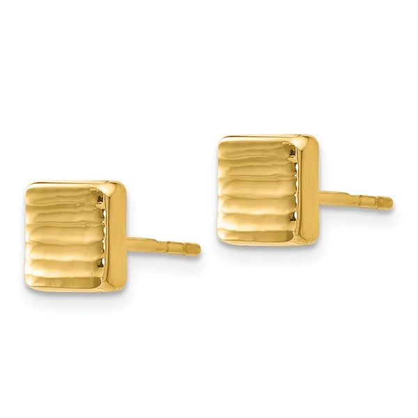 Leslie's 14K Yellow Gold Post Earrings