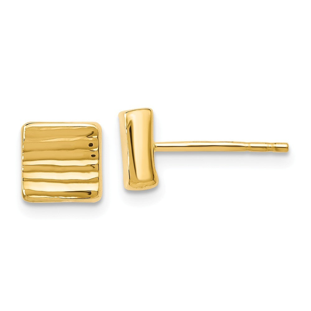 Leslie's 14K Yellow Gold Post Earrings