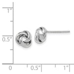 Load image into Gallery viewer, Leslie's 14K White Gold Polished Post Earrings 8mm length

