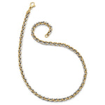 Load image into Gallery viewer, Leslie's 14K Two-tone Gold Polished Fancy Link Necklace  Length 18'' inches
