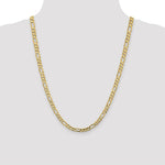 Load image into Gallery viewer, 14K Yellow Gold 5.5mm Concave Open Figaro Chain
