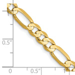Load image into Gallery viewer, 14K Yellow Gold 5.5mm Concave Open Figaro Chain
