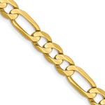 Load image into Gallery viewer, 14K Yellow Gold 6mm Concave Open Figaro Chain
