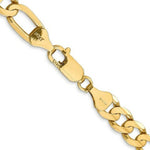 Load image into Gallery viewer, 14K Yellow Gold 6.75mm Concave Open Figaro Chain
