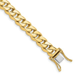 Load image into Gallery viewer, 14K Yellow Gold 9.2mm Hand-polished Traditional Link Necklace  Length 20'' inches
