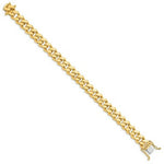 Load image into Gallery viewer, 14K Yellow Gold 10mm Hand-polished Fancy Link Bracelet
