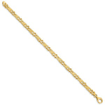 Load image into Gallery viewer, 14K Yellow Gold 5.5mm Hand-polished Fancy Link Bracelet
