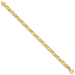 Load image into Gallery viewer, 14K Yellow Gold 5.9mm Hand-Polished Fancy Link Bracelet

