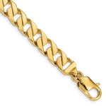 Load image into Gallery viewer, 14K Yellow Gold 9.25mm Hand-Polished Fancy Link Chain Necklace  Length 20'' inches
