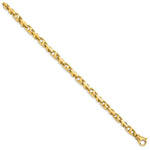 Load image into Gallery viewer, 14K Yellow Gold 5.5mm Fancy Link Bracelet
