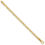 Load image into Gallery viewer, 14K Yellow Gold 4.8mm Polished Fancy Link Bracelet
