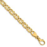 Load image into Gallery viewer, 14K Yellow Gold 7mm Polished Fancy Link Bracelet
