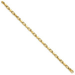Load image into Gallery viewer, 14K Yellow Gold 5mm Hand-polished Fancy Link Bracelet
