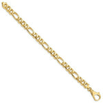 Load image into Gallery viewer, 14K Yellow Gold 8.5mm Polished Fancy Link Bracelet
