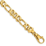 Load image into Gallery viewer, 14K Yellow Gold 10.9mm Polished Fancy Link Bracelet
