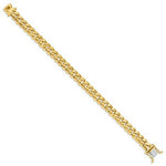 Load image into Gallery viewer, 14K Yellow Gold 9.00mm Hand-polished Miami Cuban Chain  length: 8.25 inches
