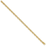 Load image into Gallery viewer, 14K Yellow Gold 5.0mm Polished Fancy Link Bracelet
