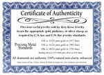 Load image into Gallery viewer, 14K White Gold Plain Polished Large Boy Charm
