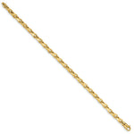 Load image into Gallery viewer, 14K Yellow Gold 3.9mm Hand-polished Fancy Link Bracelet
