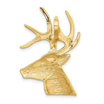 Load image into Gallery viewer, 14K Yellow Gold Laser Cut Deer Charm

