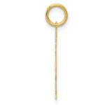 Load image into Gallery viewer, 14K Yellow Gold Plain Polished Small Boy Charm
