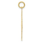 Load image into Gallery viewer, 14K Yellow Gold Plain Polished Large Girl Charm

