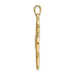 Load image into Gallery viewer, 14K Yellow Gold 4-Way Medal Pendant

