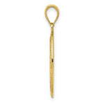 Load image into Gallery viewer, 14K Yellow Gold Saint Christopher Medal Pendant 16mm width
