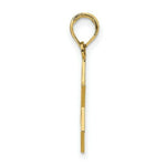 Load image into Gallery viewer, 14K Yellow Gold Solid Satin Star of David Charm
