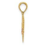 Load image into Gallery viewer, 14K Two-tone Gold Grandma Heart Charm
