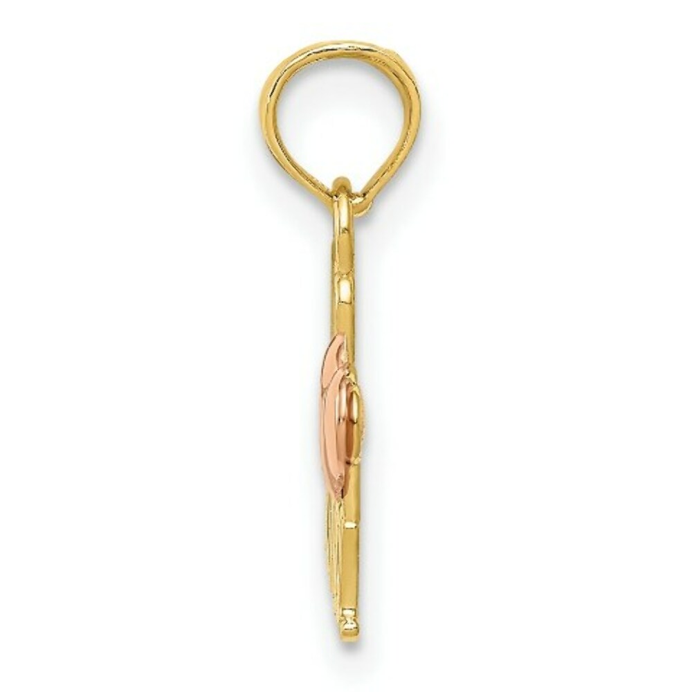 14K Two-tone Gold We Love Nana Charm