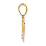 Load image into Gallery viewer, 14K Two-tone Gold Nana Heart Pendant

