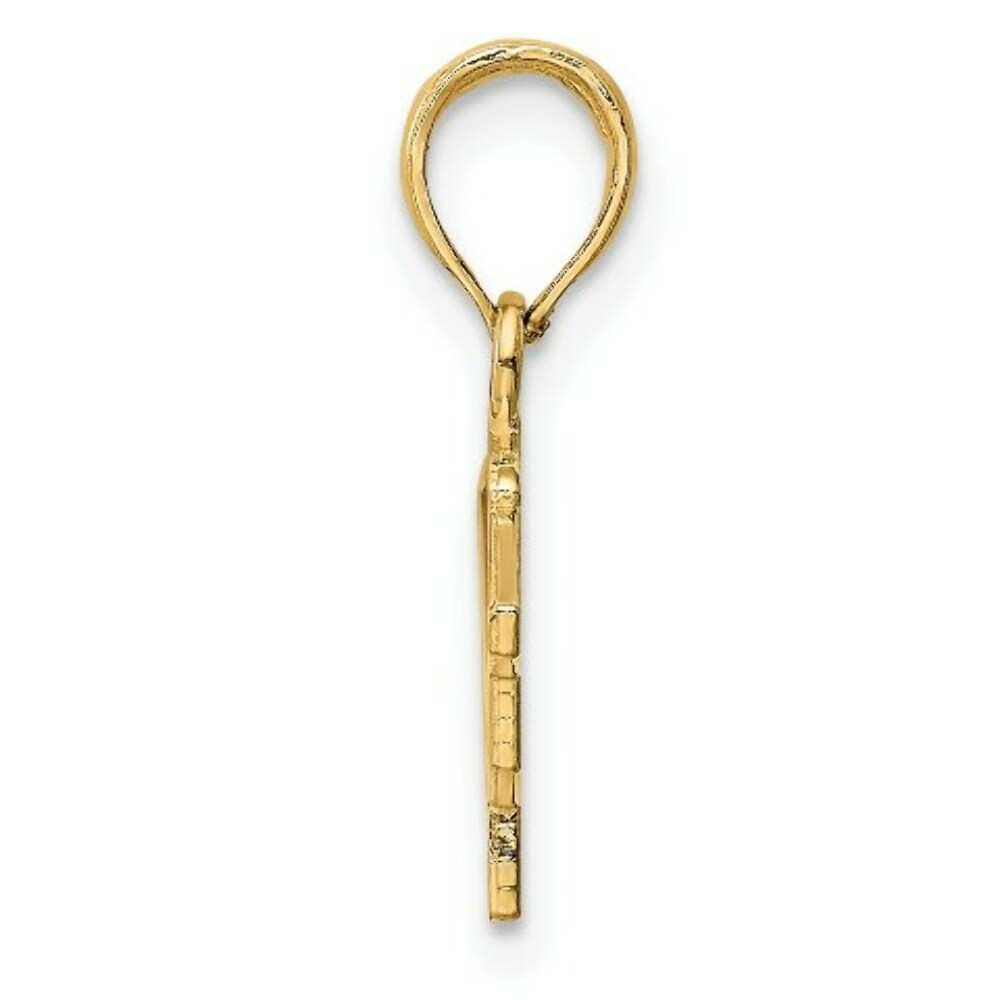 14K Yellow Gold Graduation Charm