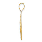 Load image into Gallery viewer, 14K Yellow Gold Polished Sun with Moon &amp; Star Charm
