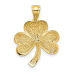 Load image into Gallery viewer, 14K Yellow Gold Shamrock Charm
