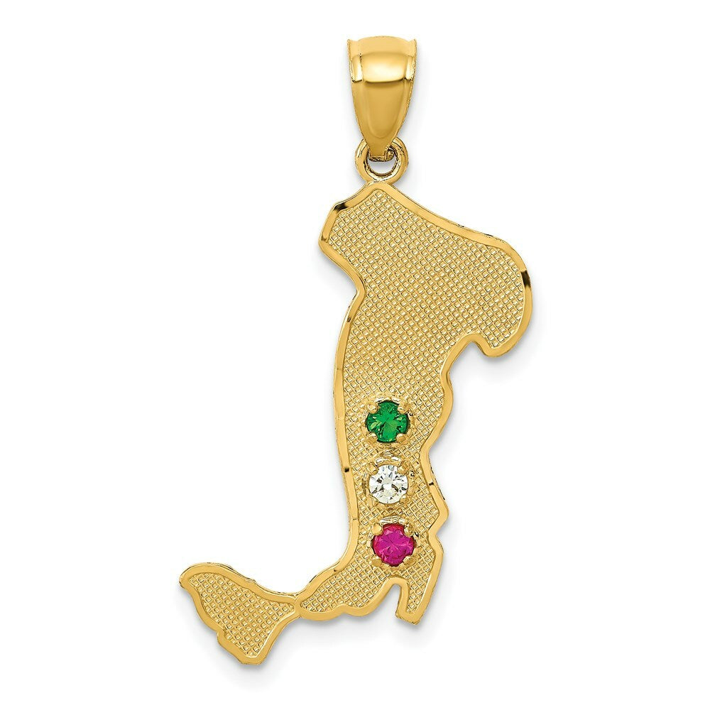 14K Yellow Gold Italy Charm