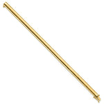 Load image into Gallery viewer, 14K Yellow Gold 6mm Wide Domed Omega Bracelet  Length 7'' inches
