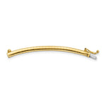 Load image into Gallery viewer, 14K Yellow Gold 3mm Omega Extender for Necklace
