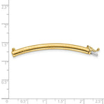 Load image into Gallery viewer, 14K Yellow Gold 4mm Omega Extender for Necklace
